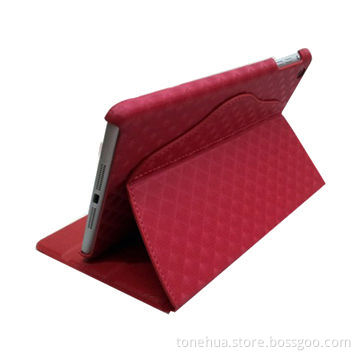 Diamond Pattern Cases for iPad Mini, Made of PU Leather